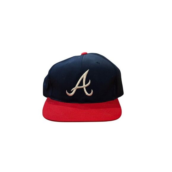 Vintage 90's Atlanta Braves MLB Baseball The G Cap Snapback Hat NEW - Picture 1 of 6